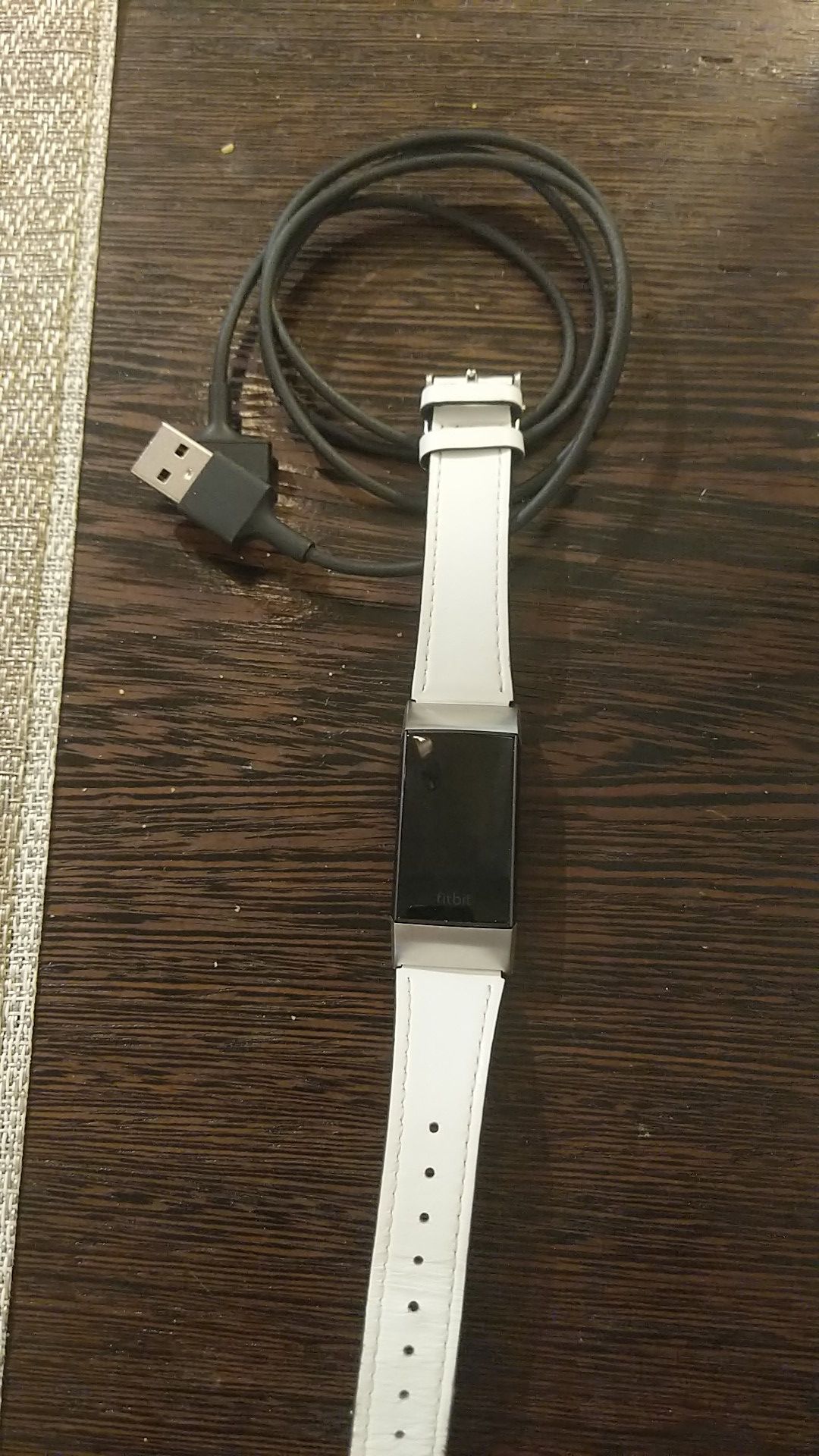 Fitbit white strap