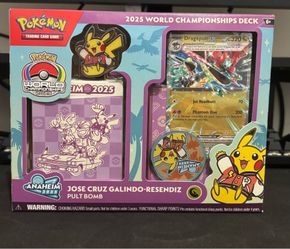 2025 World championship deck Pokémon