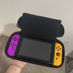 Nintendo Switch V2 Handled Mario Odyssey Version 