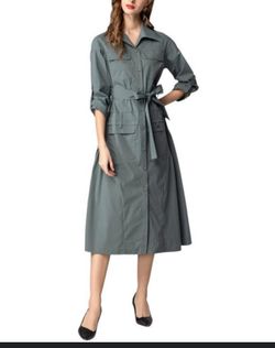 ZARA  MULTI-POSITIONAL SHIRTDRESS