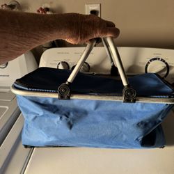 Fabric camping cooler