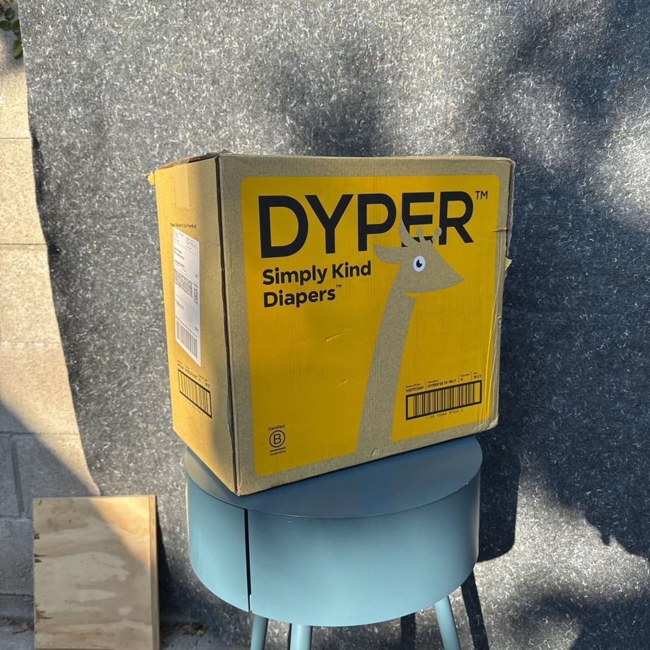 Premium Free Of Any Dyes Dyper Diapers Size 6 - 108 ct