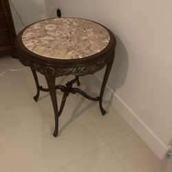 Round Antique Table