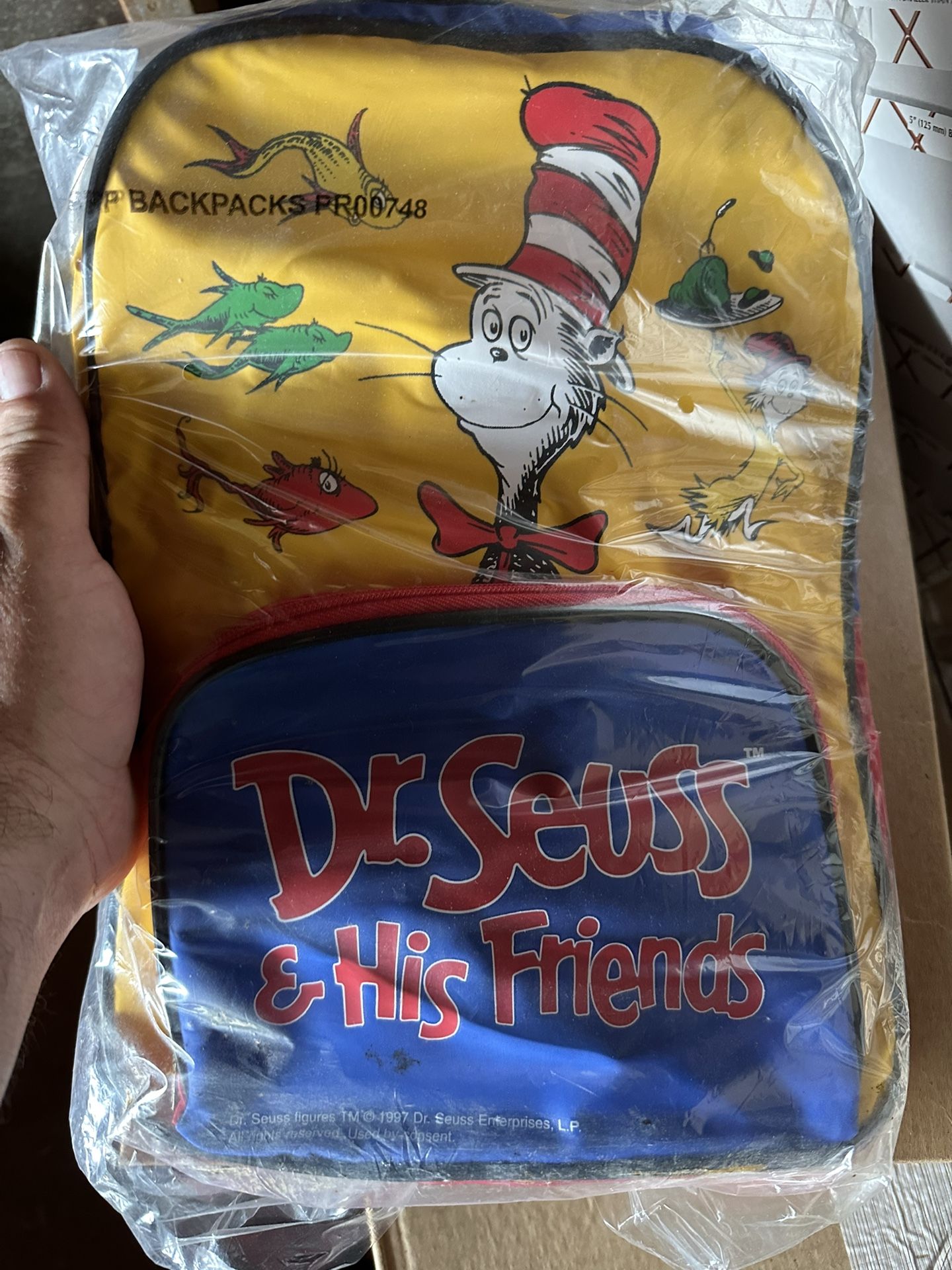 Vintage Dr.Seuss Backpack 