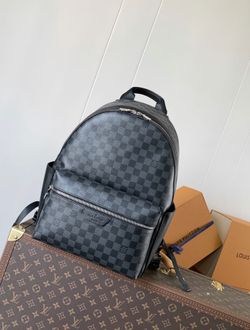 Louis Vuitton Discovery Backpack Damier Graphite Canvas Black Men’s Bag