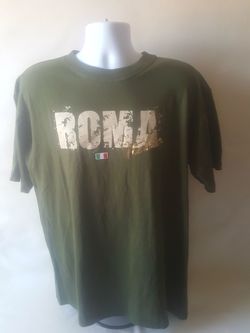 Roma Italia mens short sleeve t-shirt size XL