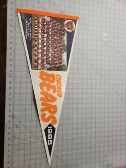 1985 CHICAGO BEARS Pennant