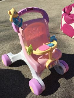 Baby stroller with sounds