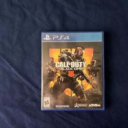 Call Of Duty: Black Ops 4 (PS4)