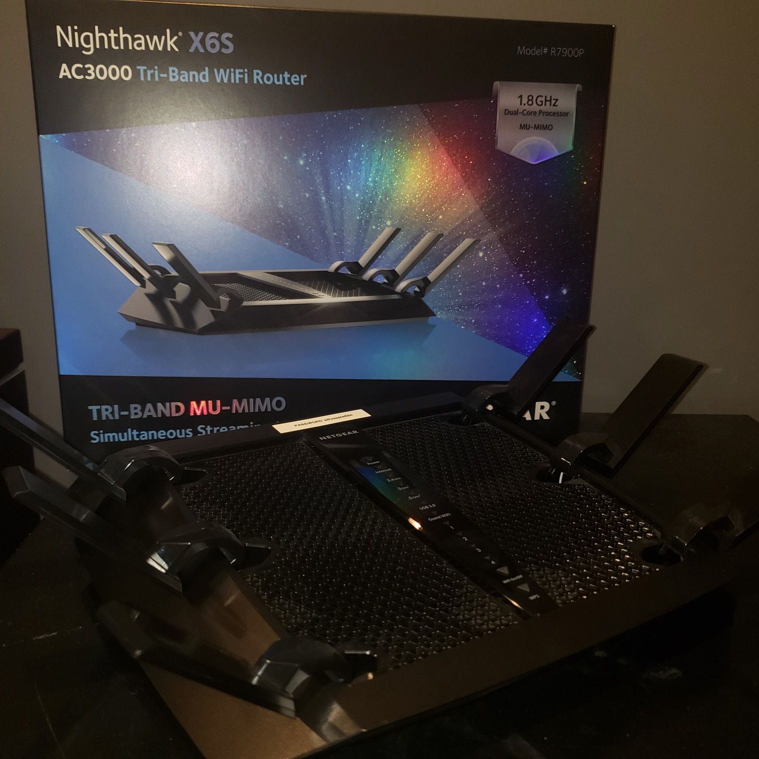 NETGEAR Nighthawk X6S AC3000 Tri-Band WiFi Router