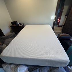 Queen Mattress, And Bed Frame In Fabulous Condition
