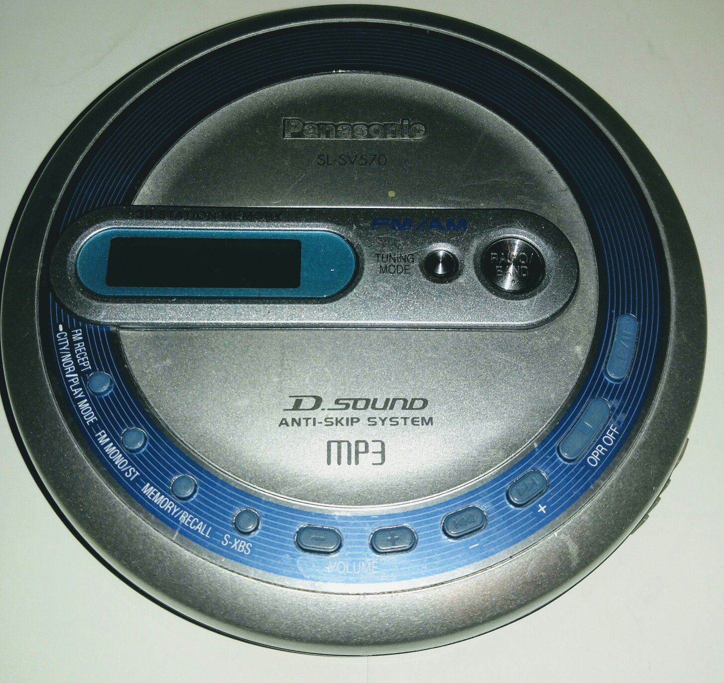 Panasonic Portable CD MP3 Player A/M F/M Radio