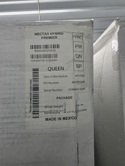 Nectar Premier Hybrid Matress (Queen)