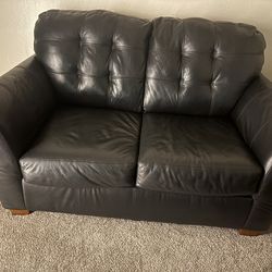 Black couch set
