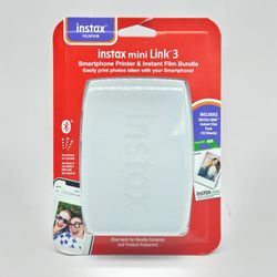 New Fujifilm Instax Mini Link 3 Smartphone Printer & Instant Film Bundle