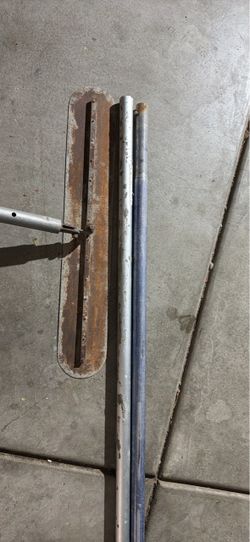 Concrete Fresno with Extension Pole