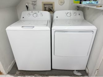 GE Washer Dryer Set – Good Working Condition
