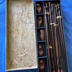 Wooden chopsticks -5 Pc 