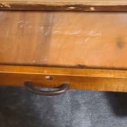 SOLID WOOD DESK - FREE