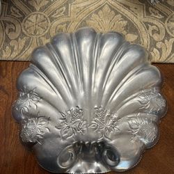 Elegant Shell Seashell Serving Platter