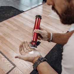 Blue GritStick For Weightlifters