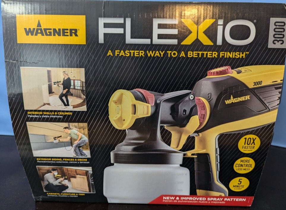Wagner Flexio 3000 Electric Handheld HVLP Paint Sprayer