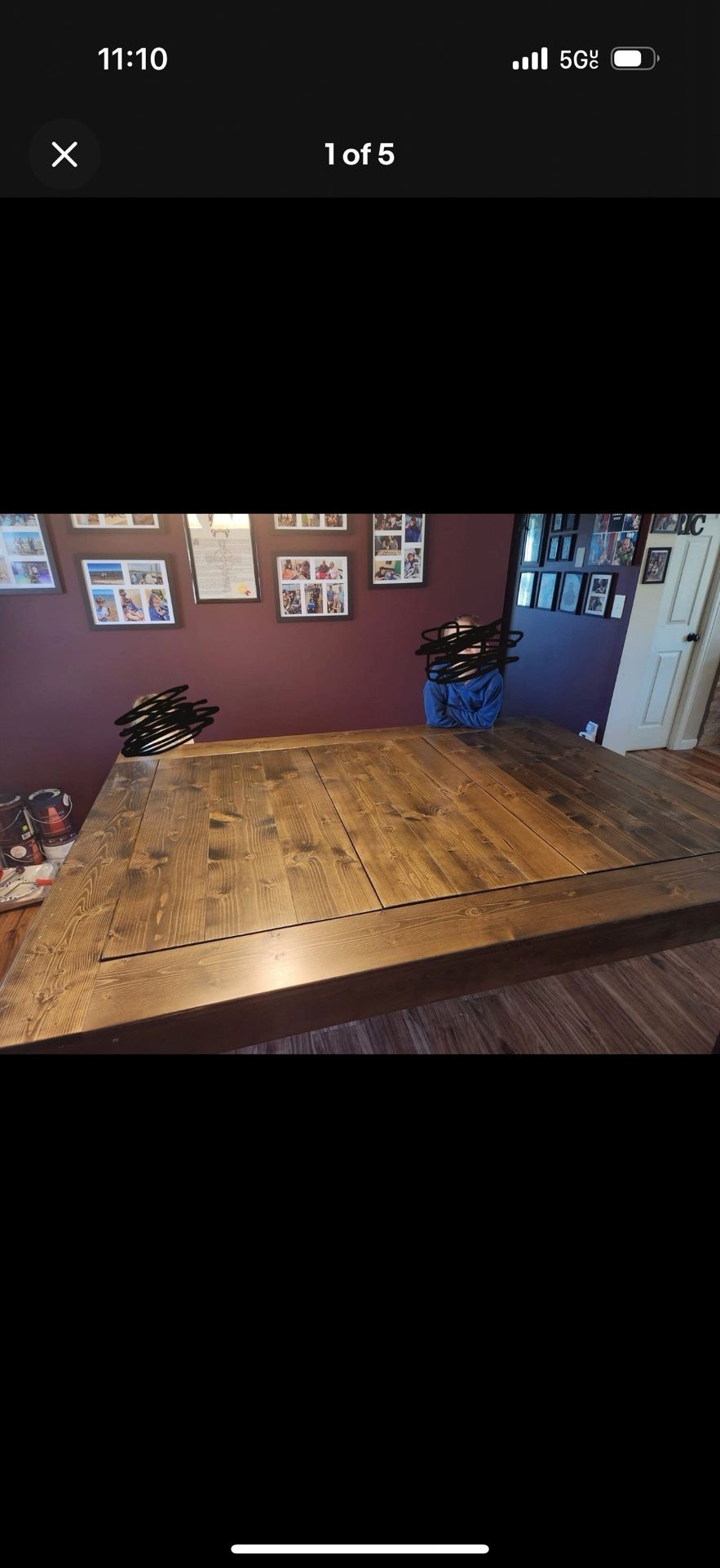 Custom Poker/DnD Gaming Dining Table *best Offers Accepted*
