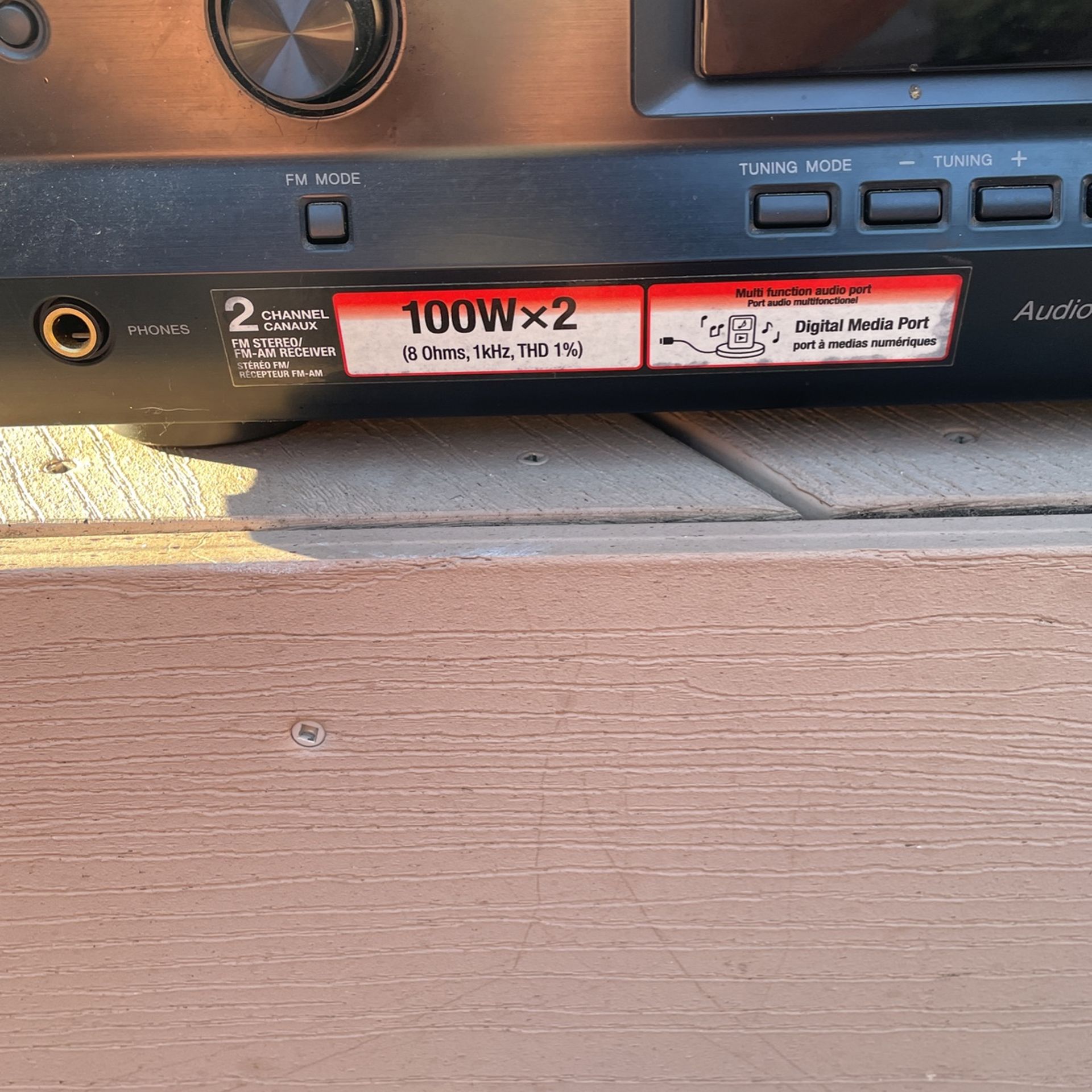 Sony 100Wx2 Amplifier