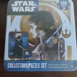 Star Wars Collectors Puzzle Set Brand New Sealed