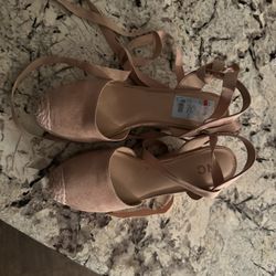 Tan wedges 