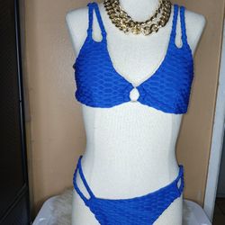 Blue Two Piece Zaful Bikini 