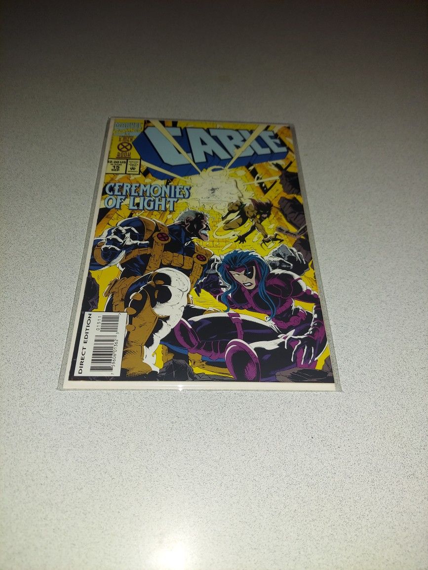 1994 CABLE #15 COMIC BAGGED AND 