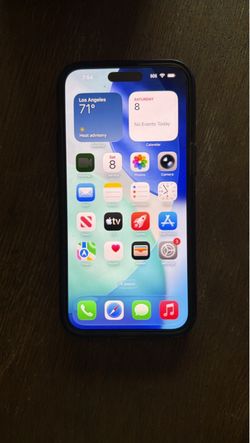 iPhone 15 Pro Max Blue Titanium