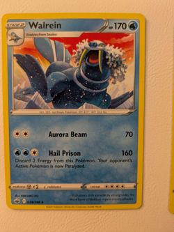 Walrein 039/198 Pokémon Card Chilling Reign