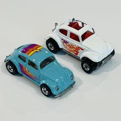 Vintage 1980’s Hot Wheels VW Bugs Malaysia Mint Loose