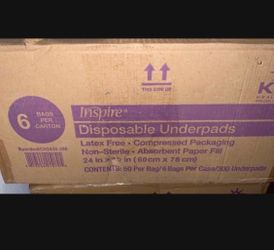 300 Disposable Underpads /Dog Underpads 24x30 Size