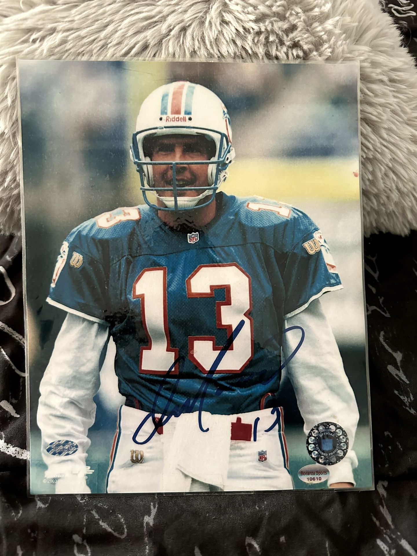 Dan Marino, Autographed/ 8" x 10" Photograph (Miami Dolphins