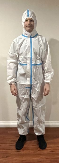 Disposable Protective coverall with hood