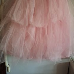 Beautiful Lace N Satin Ballerina Dress Small