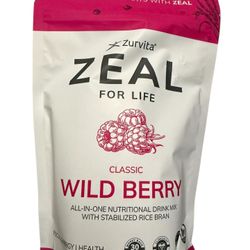 Zurvita Zeal for Life Wild Berry Classic Energy 30-Day Wellness Bag, 420 Grams, 