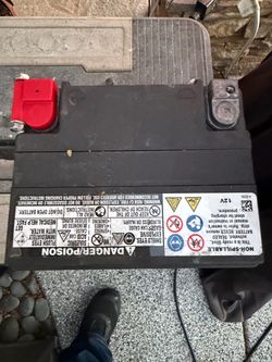 Bateria. Para motosiclta. Harley davison. Ano 2012. X $160. Good condicion