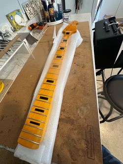 NEW Bass guitar neck- maple