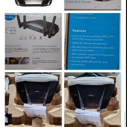 CUDY Router LT400 Up to 150/50Mbps LTE speed 300Mbps Wi-Fi smoother experience

Please Pictures for details

New condition