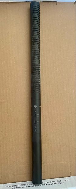 Azden broadcast shotgun microphone