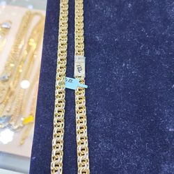 10k Gold Chino Chain