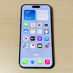APPLE IPHONE 15 PRO MAX 256GB UNLOCKED Fully Functional