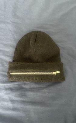 Zipper Beanie