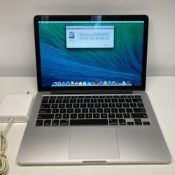 APPLE MACBOOK PRO 2014 13” 4GB RAM 128GB SSD LAPTOP WITH CHARGER