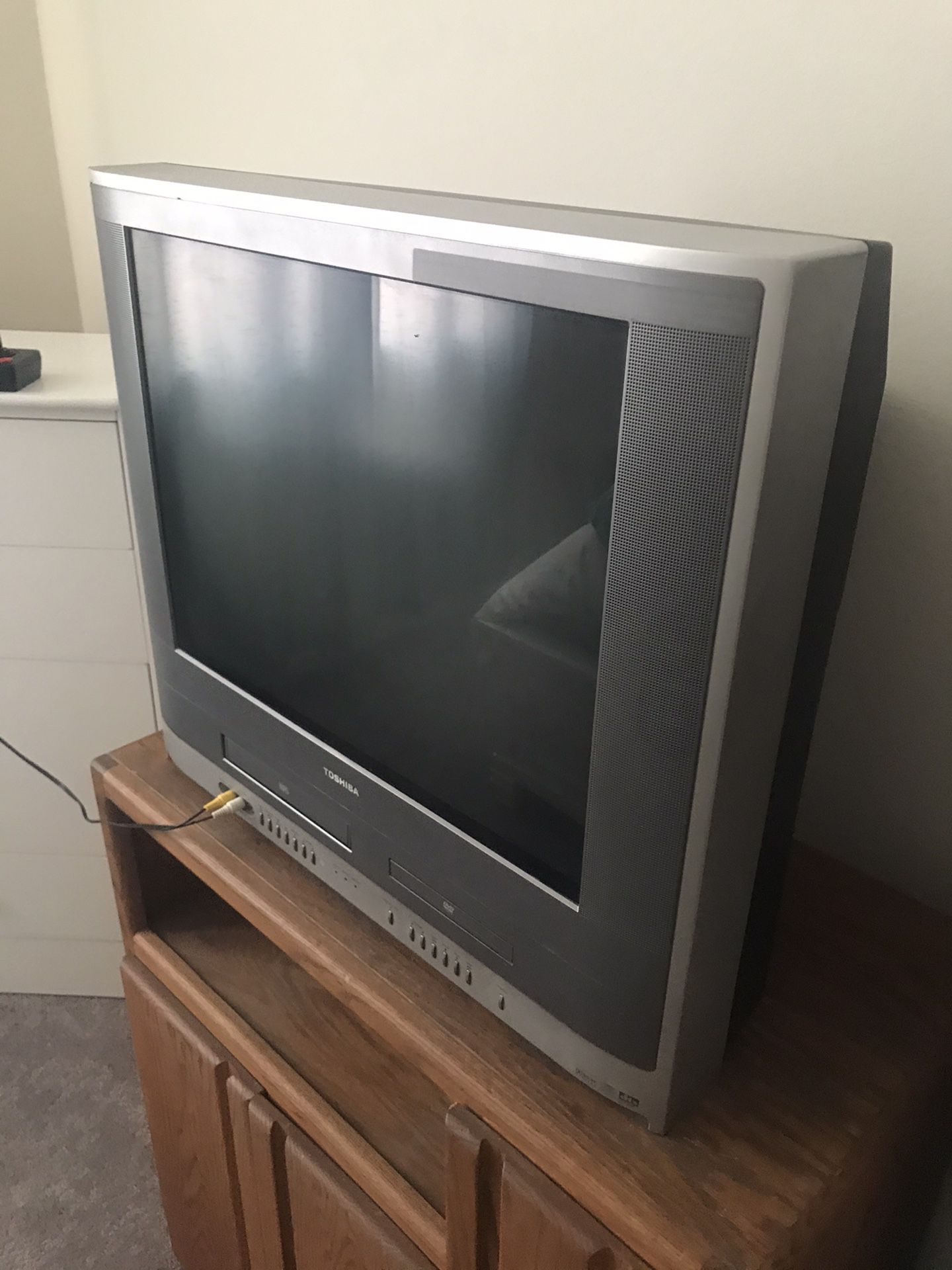 Tv with DVD and VHS
