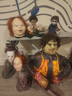 Halloween DECORATION AND COSTUME LOT